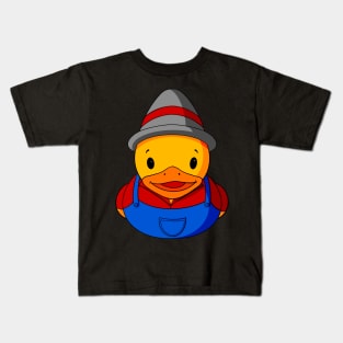 Farmer Rubber Duck Kids T-Shirt